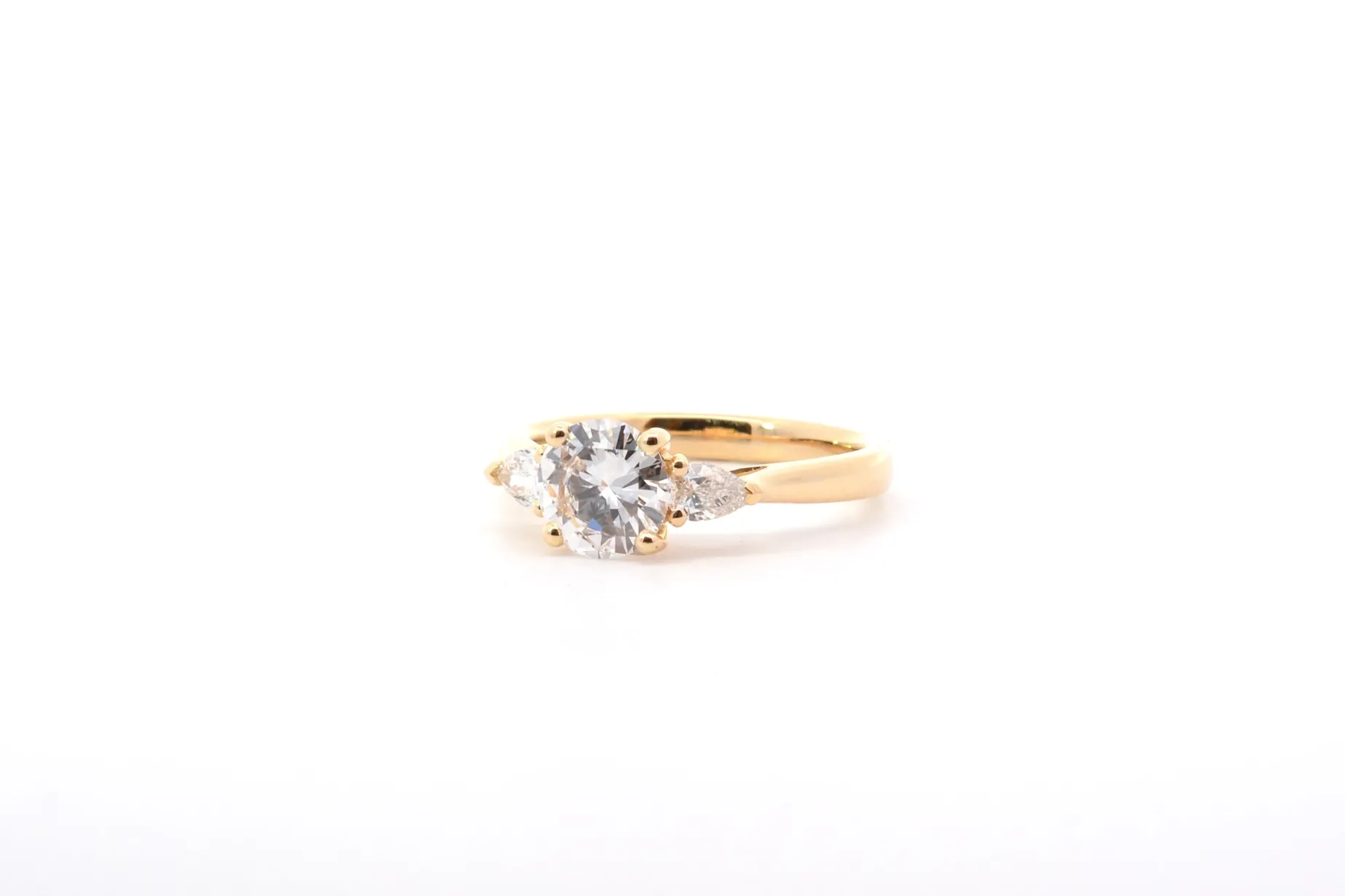 Bottazzi Blondeel Bague diamant 1,03cts D/VS2 en or 18k Clearance