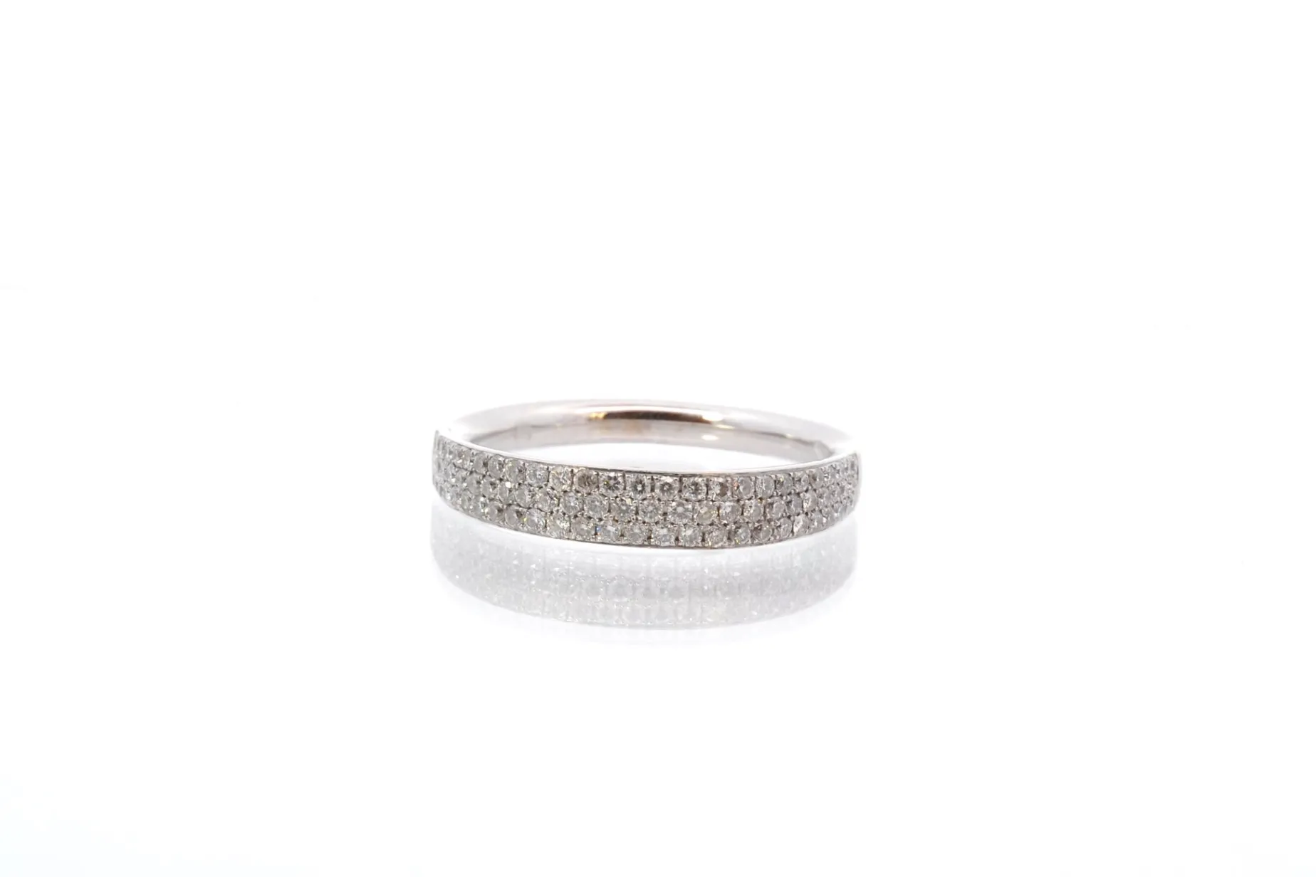 Bottazzi Blondeel Bague diamants en or blanc Fashion