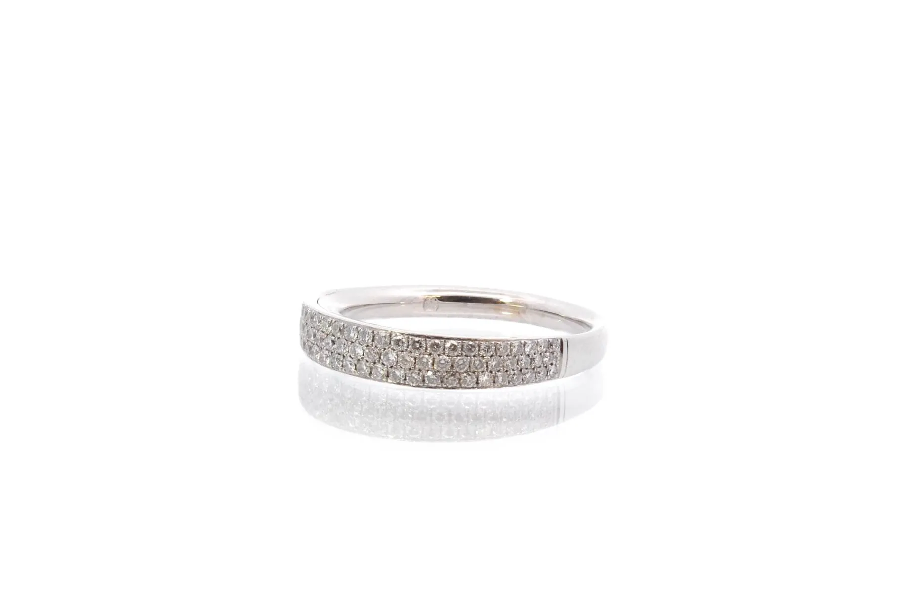 Bottazzi Blondeel Bague diamants en or blanc Fashion