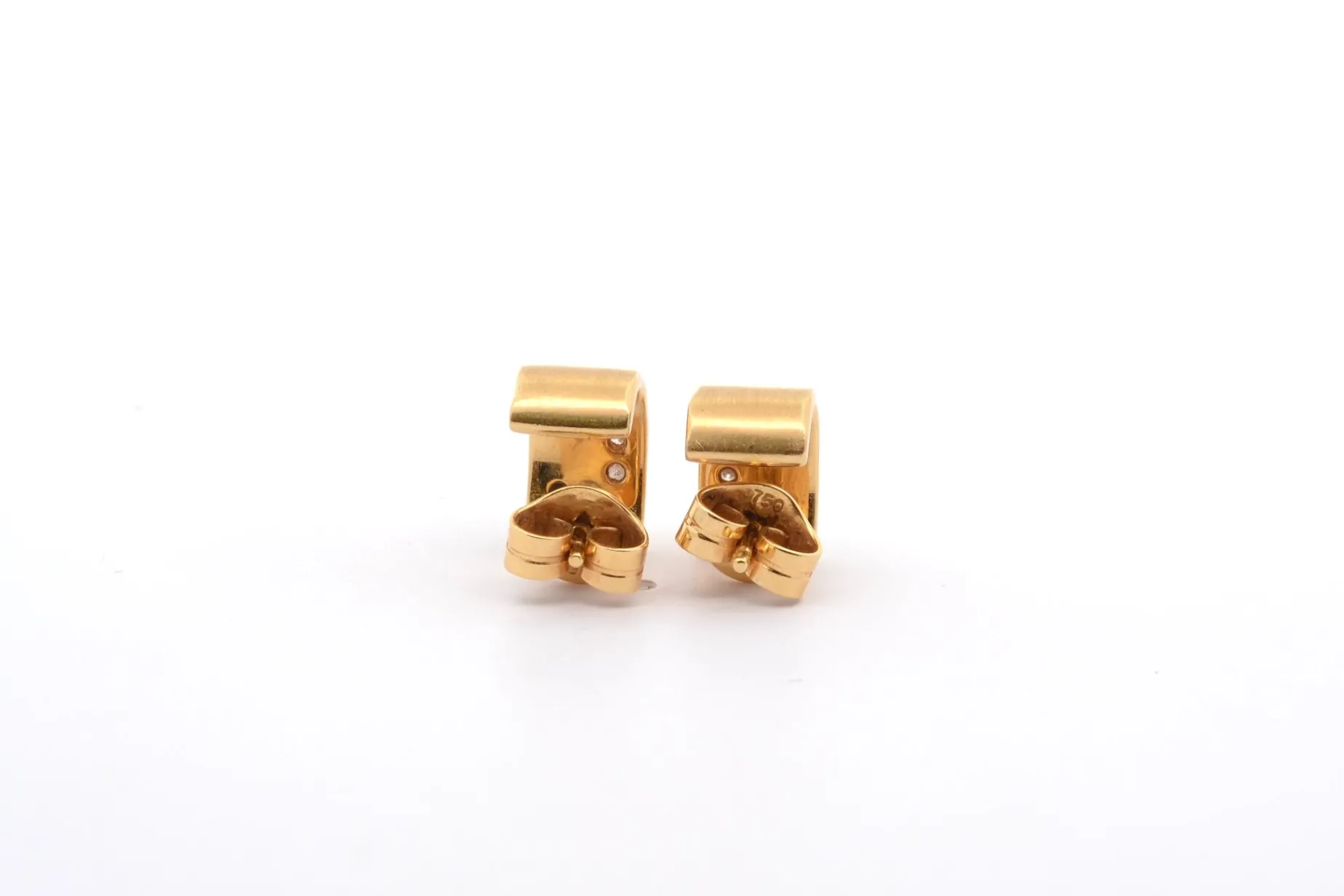 Bottazzi Blondeel Boucles d’oreilles H. Stern en or 18k et diamants Clearance