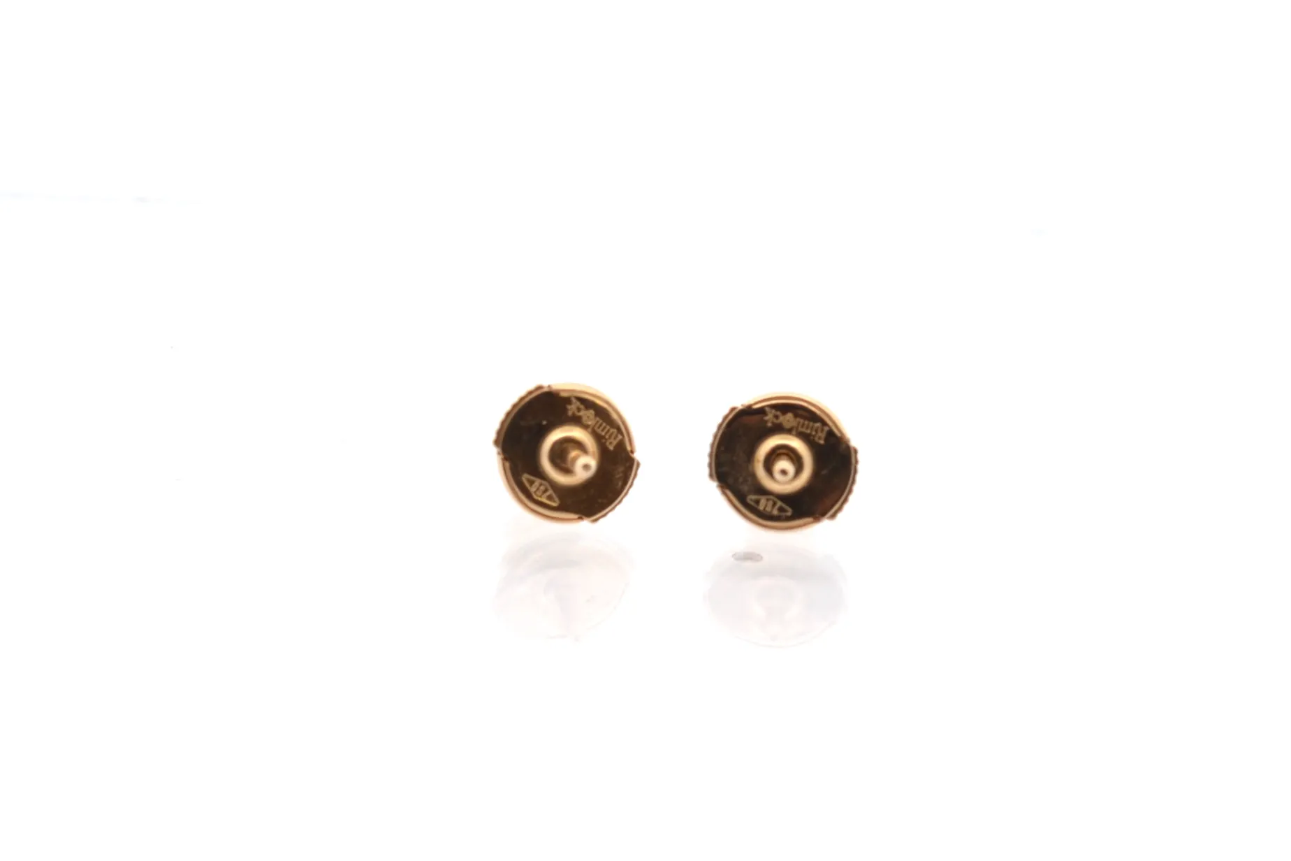 Bottazzi Blondeel Boucles d’oreilles puces diamant en or jaune 18k Hot