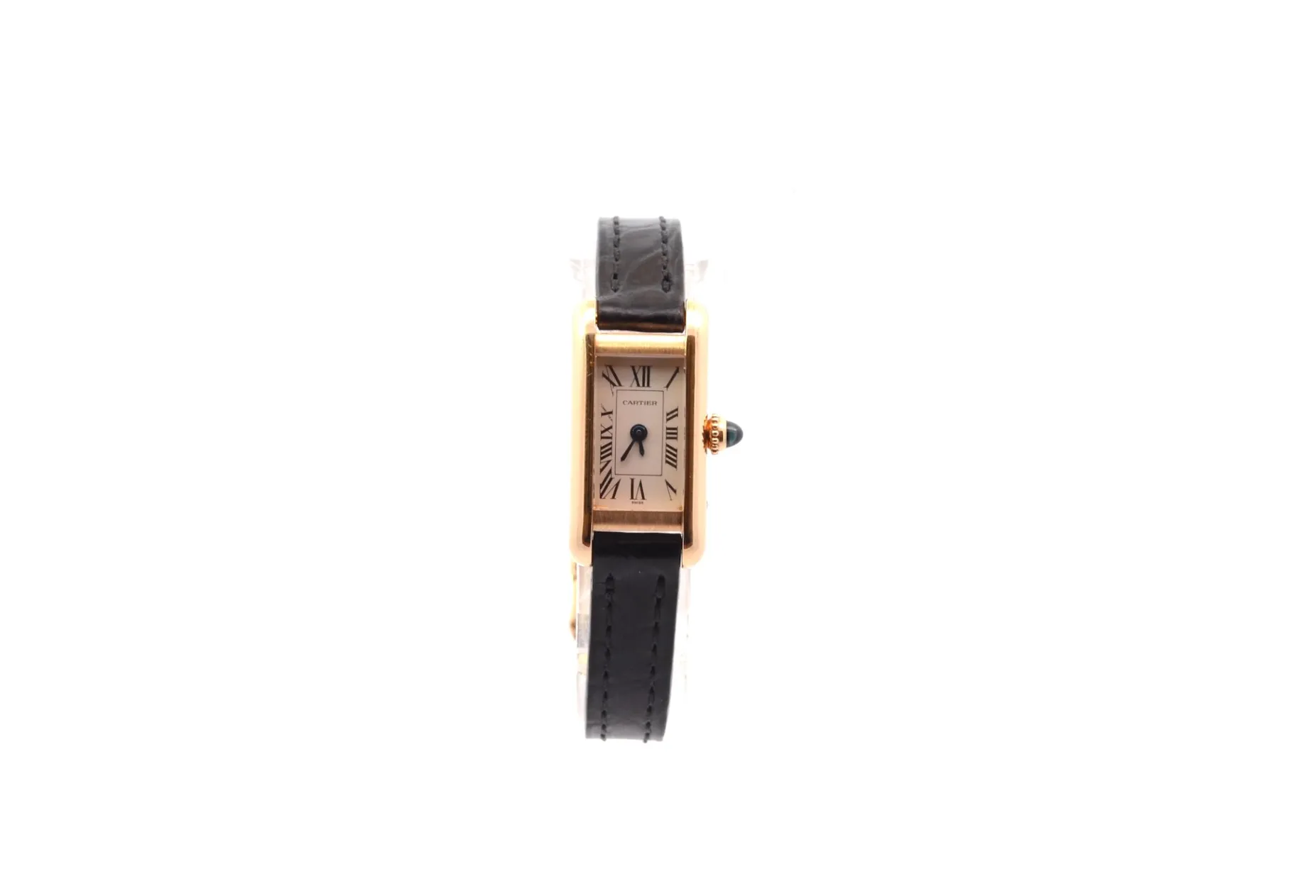 Bottazzi Blondeel Montre Cartier Mini tank en or jaune 18k Fashion