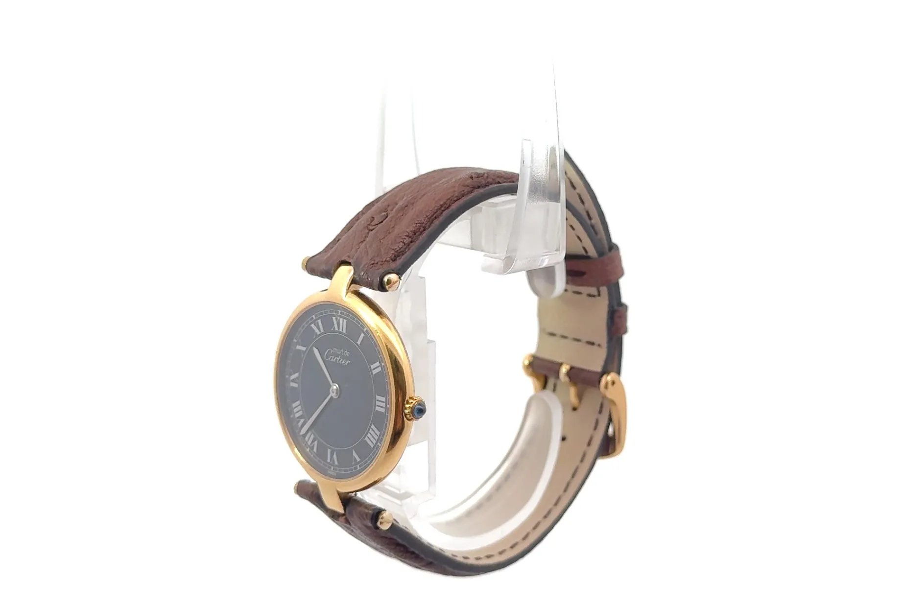 Bottazzi Blondeel Montre vintage Must de Cartier Vermeil Flash Sale