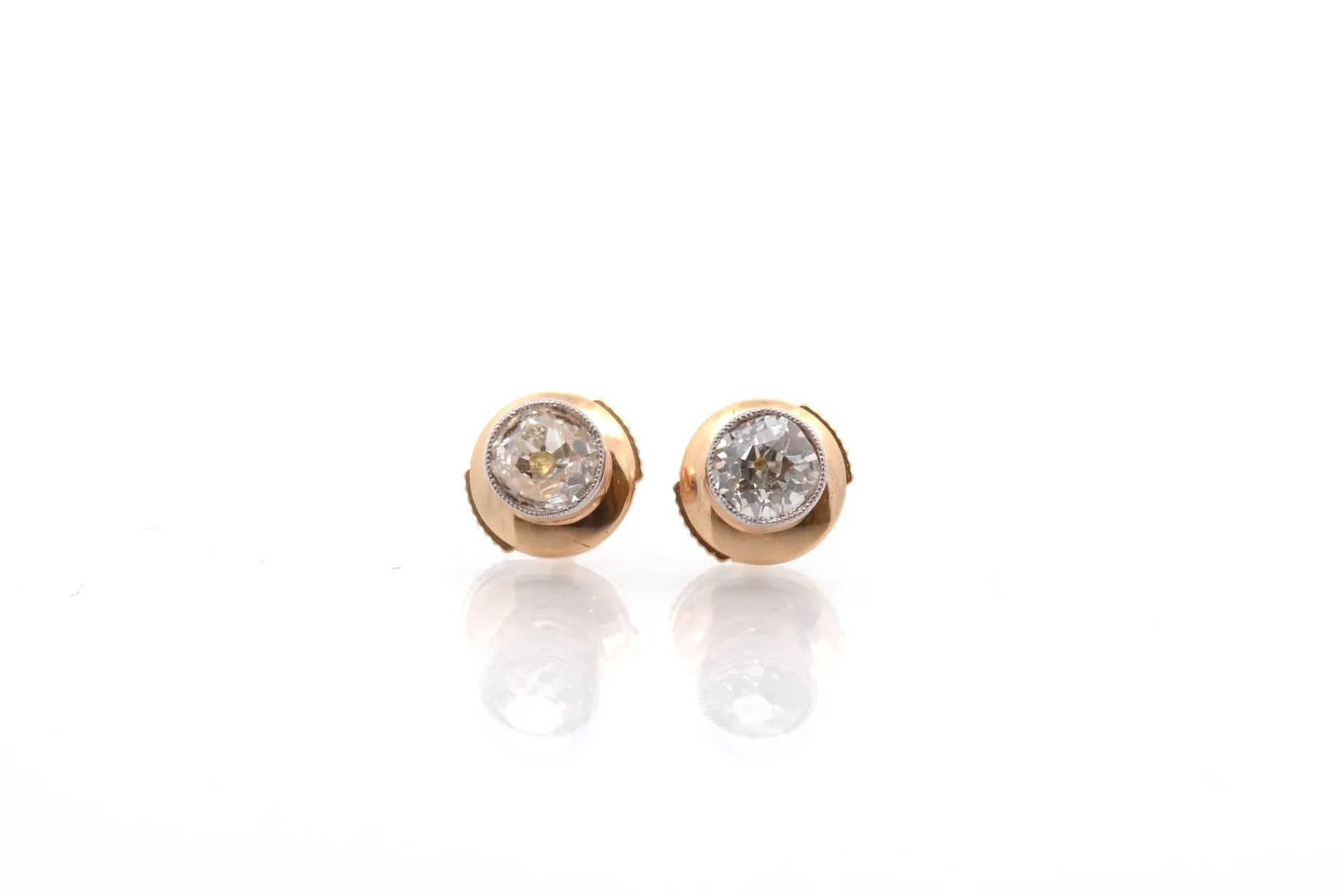 Bottazzi Blondeel Puces d’oreilles diamants en or Flash Sale