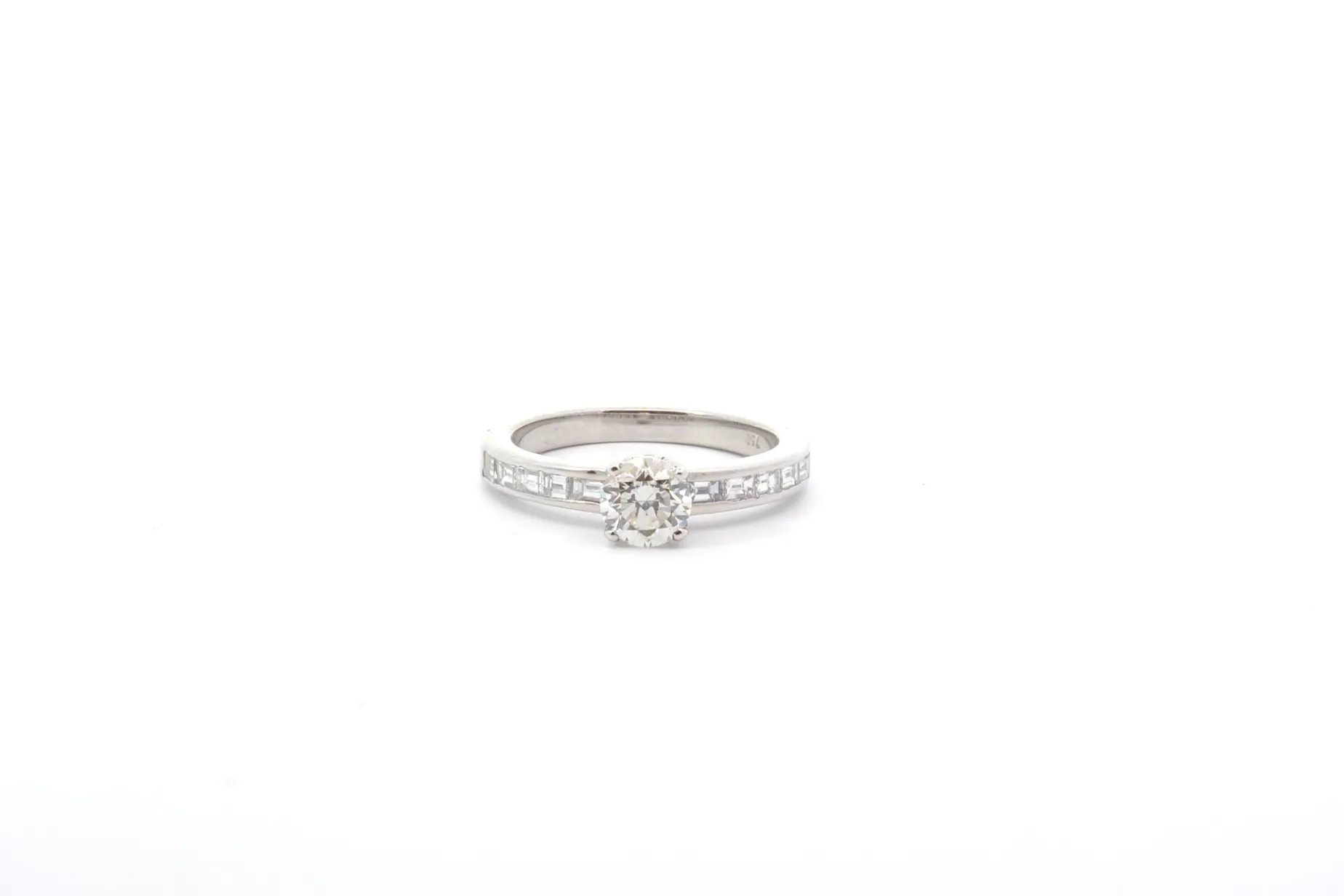 Bottazzi Blondeel Solitaire diamants en or blanc 18k Discount